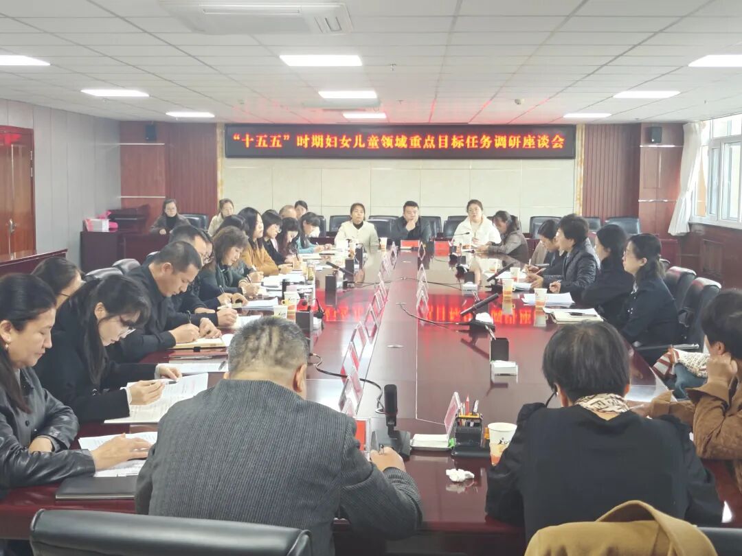 自治區政府婦兒工委辦在平羅縣開展“十五五”時期婦女兒童領域重點目標任務調研